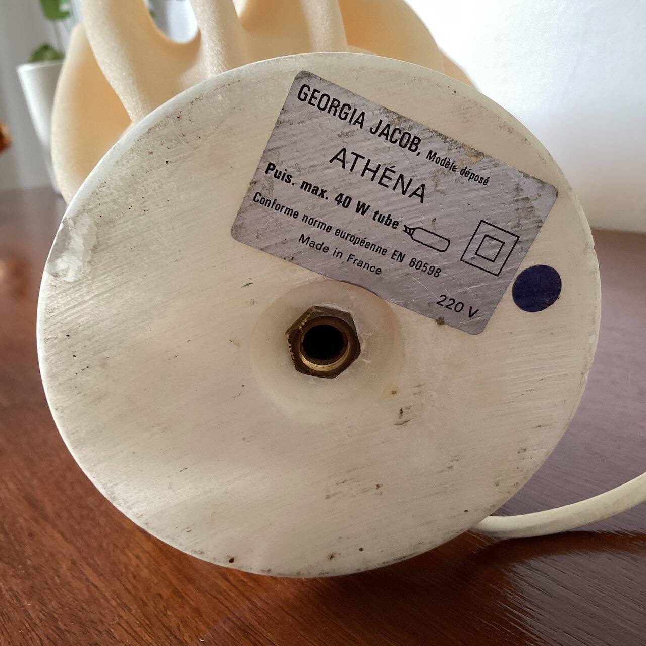 Athena Lamp, Georgia Jacob