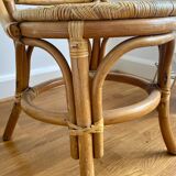 Pair of rattan chairs