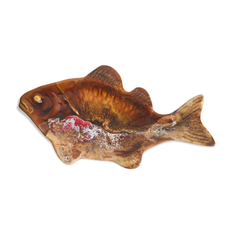 Empty pocket vintage fish from Vallauris