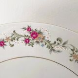 Floral porcelain dish
