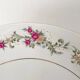 Floral porcelain dish
