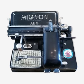 machine à écrire mignon