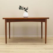 Table en teck, design danois, années 1960, fabriquée au Danemark