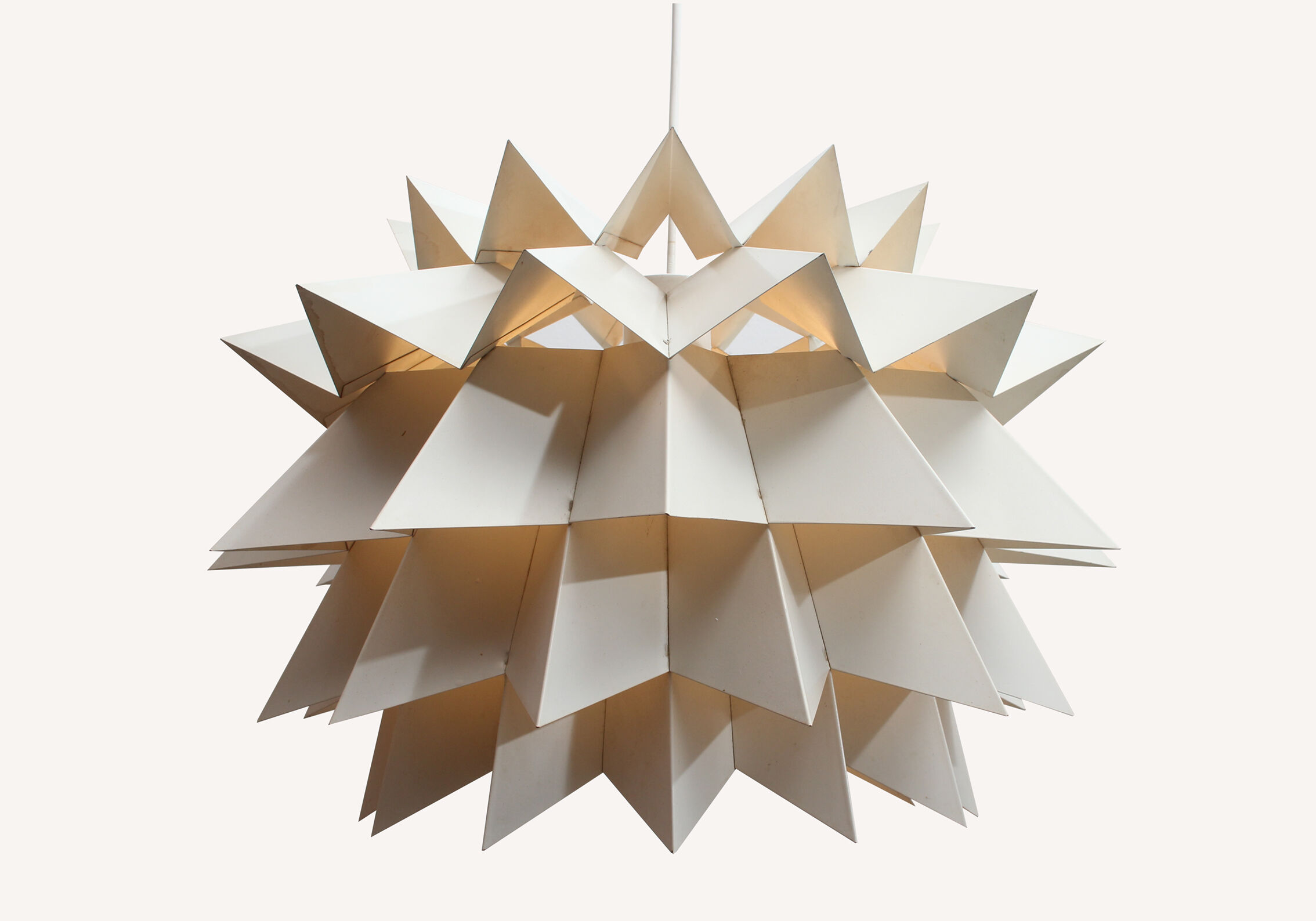 1960 ceiling light Anton Fogh Holm & Alfred J. Andersen für Nordisk Solar