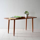 Vintage Scandinavian teak coffee table