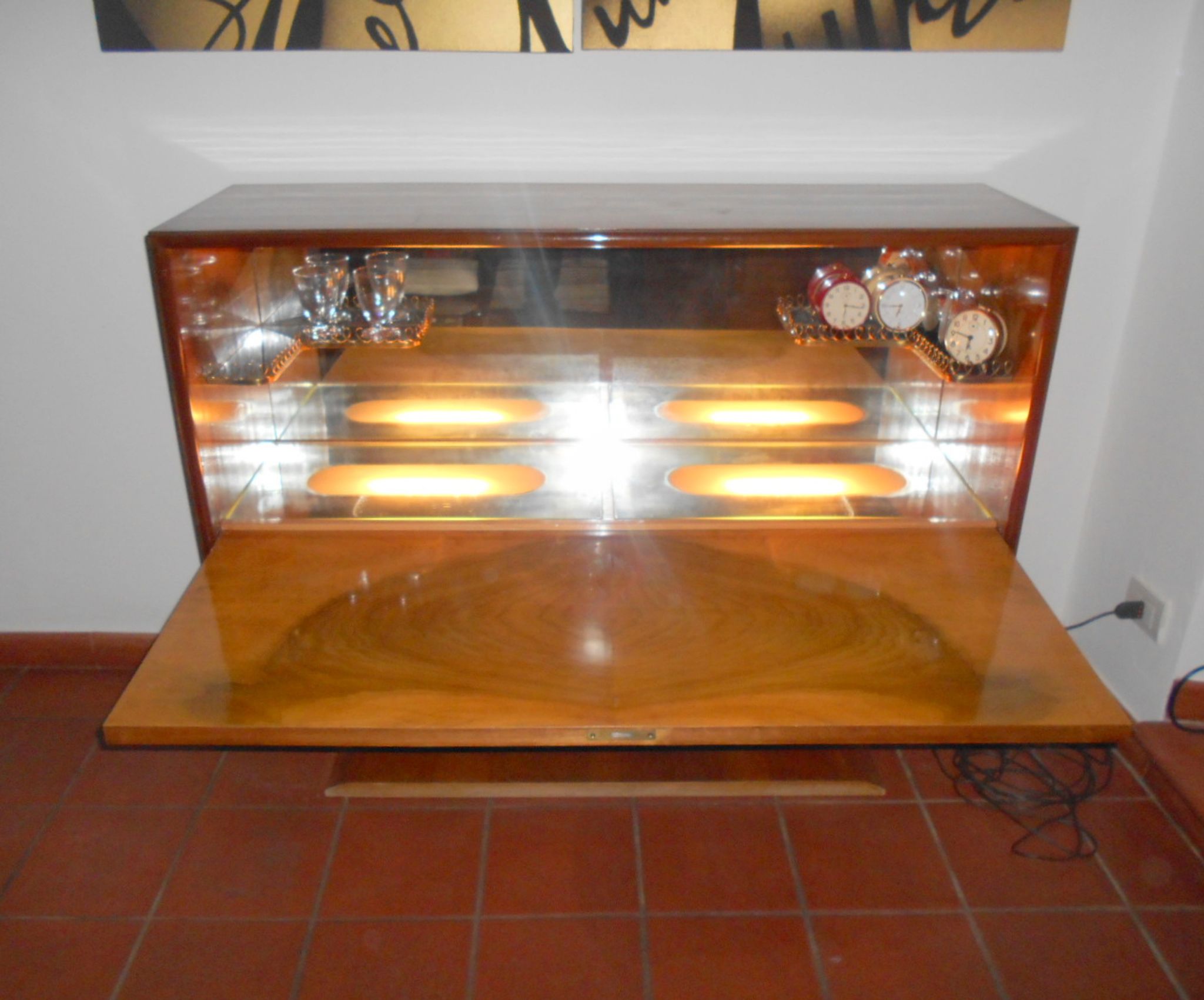 Rare art deco cabinet bar, 1940