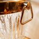 Seau à champagne en cristal et inox
