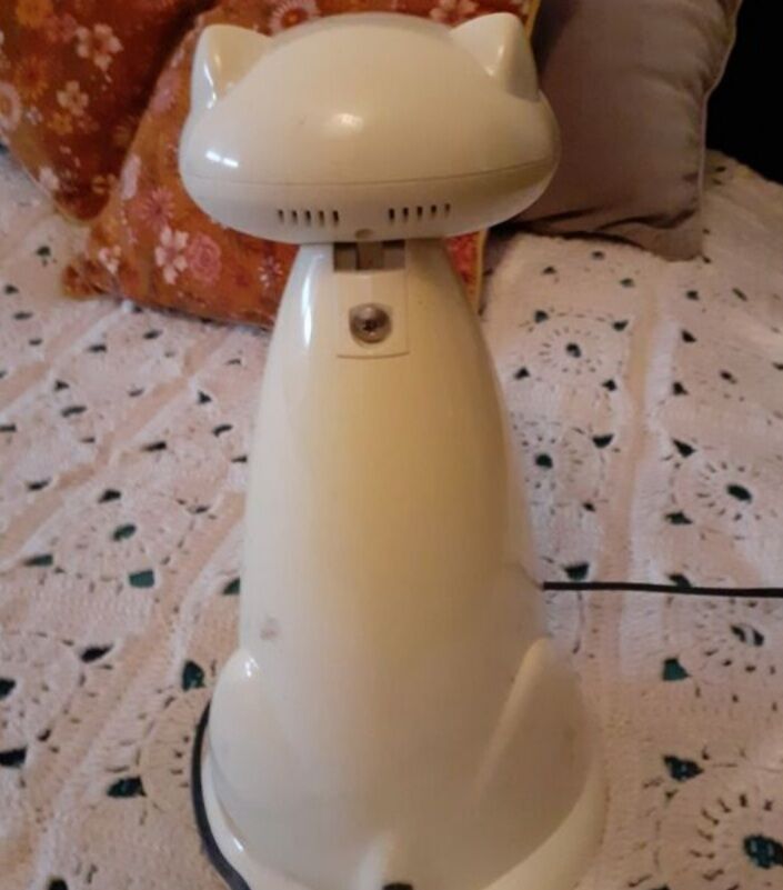 Lampe bull terrier vintage