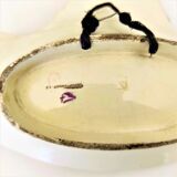 EMPTY POCKET shape of CERAMIC FISH can possibly hang vintage