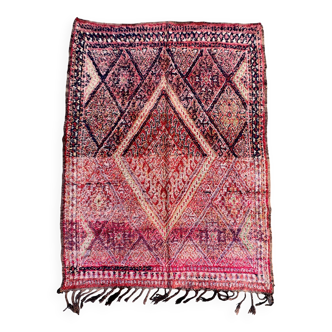 Colorful Beni M'guild Moroccan rug - 260 x 196 cm