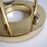 Vintage Brass 'Saturn' desk lamp by R. Sonneman for George Kovacs, c.1980