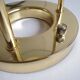 Vintage Brass 'Saturn' desk lamp by R. Sonneman for George Kovacs, c.1980