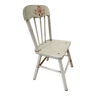 Petite chaise enfant vintage charlotte aux fraises, porte plante