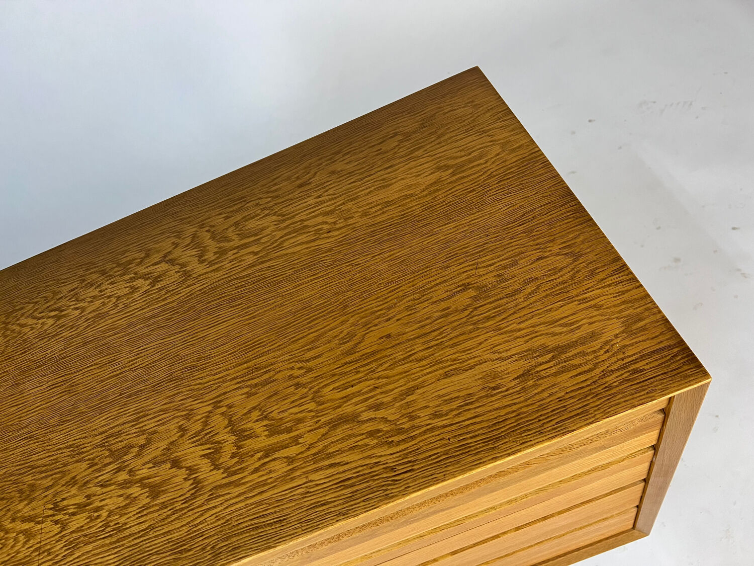Commode vintage en chêne Cadovius, buffet, meuble de rangement danois.