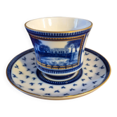 Tasse à thé bleu cobalt Lomonosov LFZ