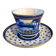 Cobalt blue tea cup Lomonosov LFZ