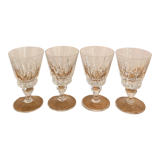 Set of 4 glasses wine Saint Louis model Guernsey