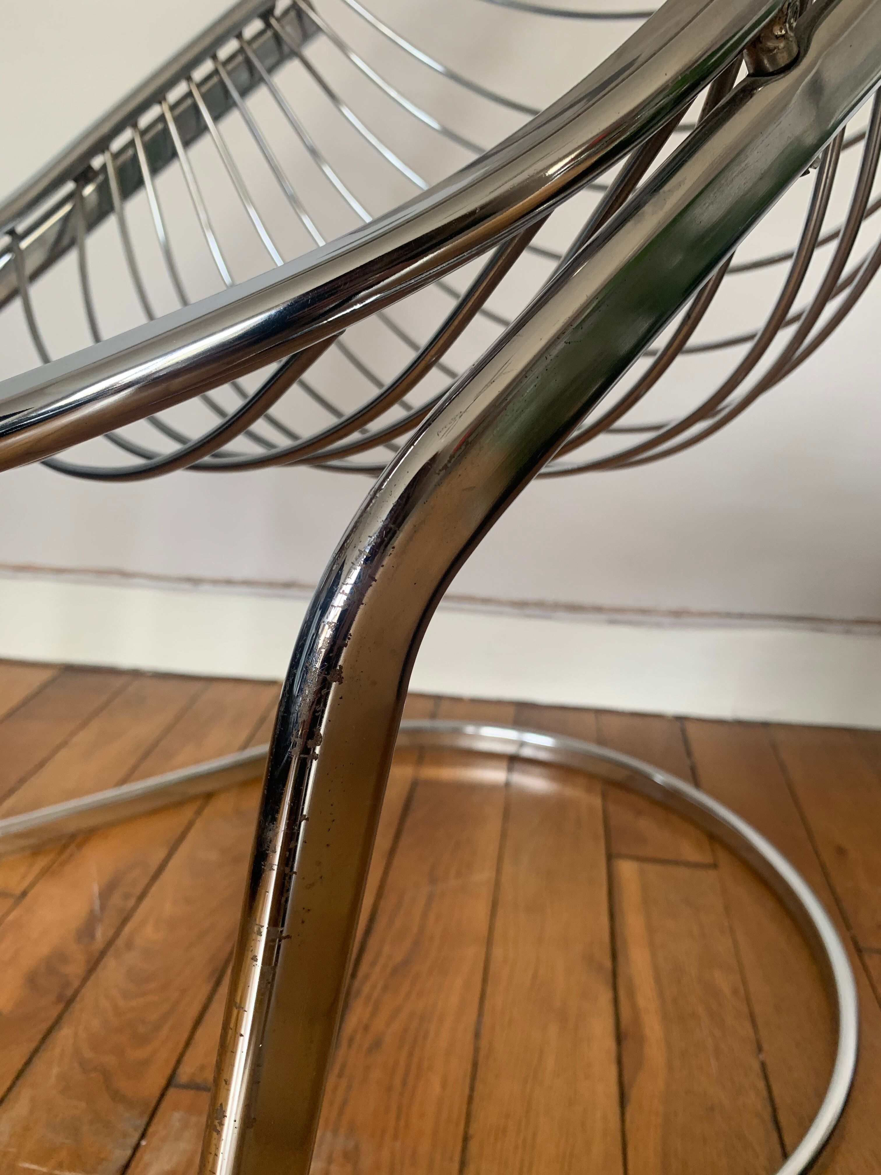 Fauteuil Egg  année 70