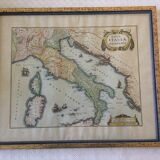 Old Map Italy XIX