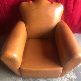 Pair of club armchairs