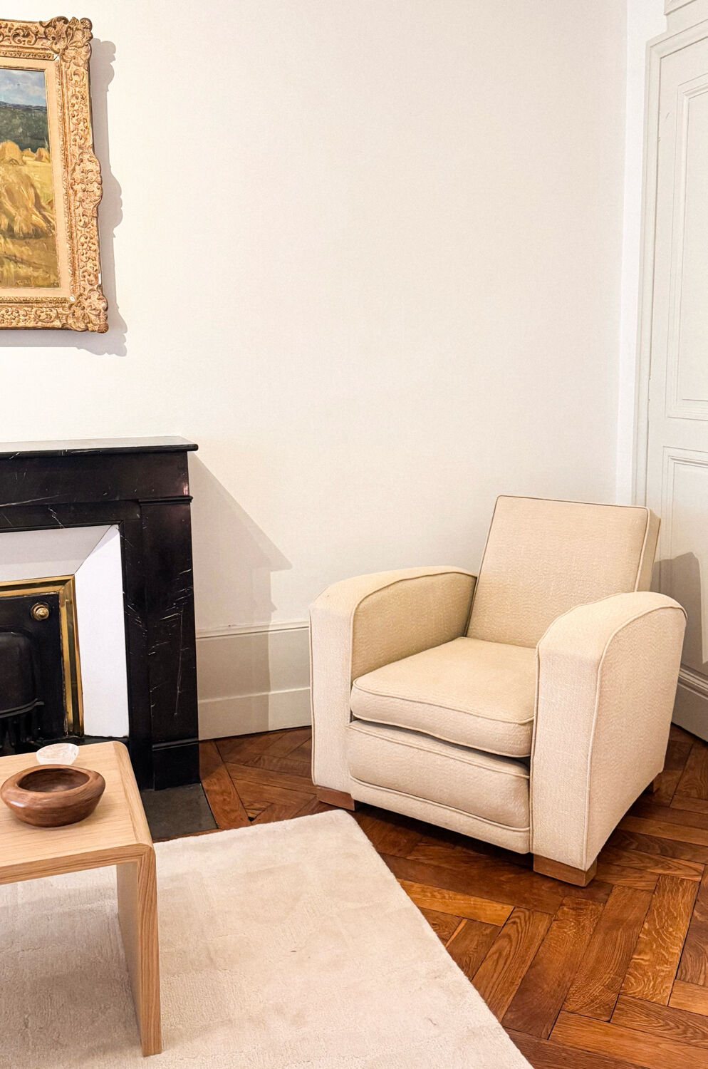 Attention to jacques adnet (1900-1984) - pair of club armchairs