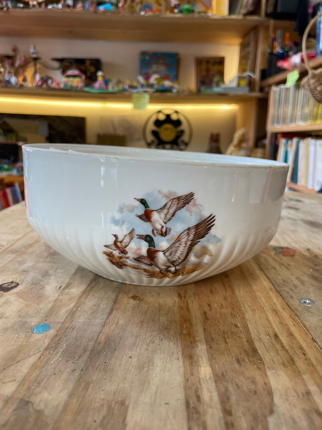 Set of Limoges porcelain bowls