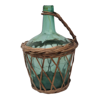 Lady Jeanne dressed in wicker