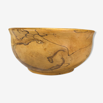 Maple wood bowl