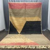 Traditional handmade pure wool Berber rug size 150 x 250 cm