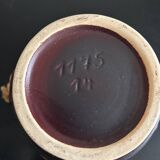 ceramic and rope pot cover