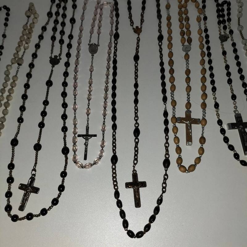 Lot of 8 old rosaries