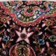 Vintage velvet cushion cover 46x97 cm