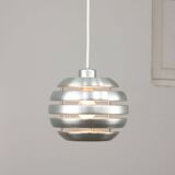 Vintage Italian Aluminum Beehive Pendant Lamp, 80s