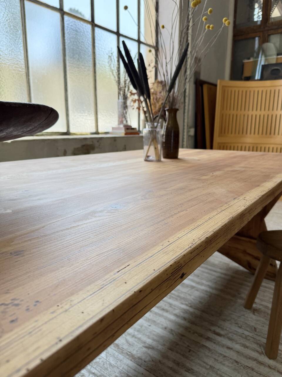 2.5m5 XL pine farmhouse table