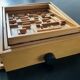 Old wooden maze game