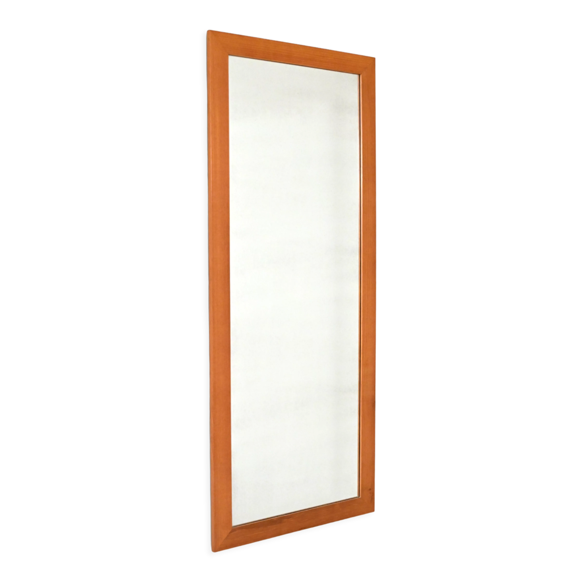 Rectangular modern antique mirror, 123x51 cm