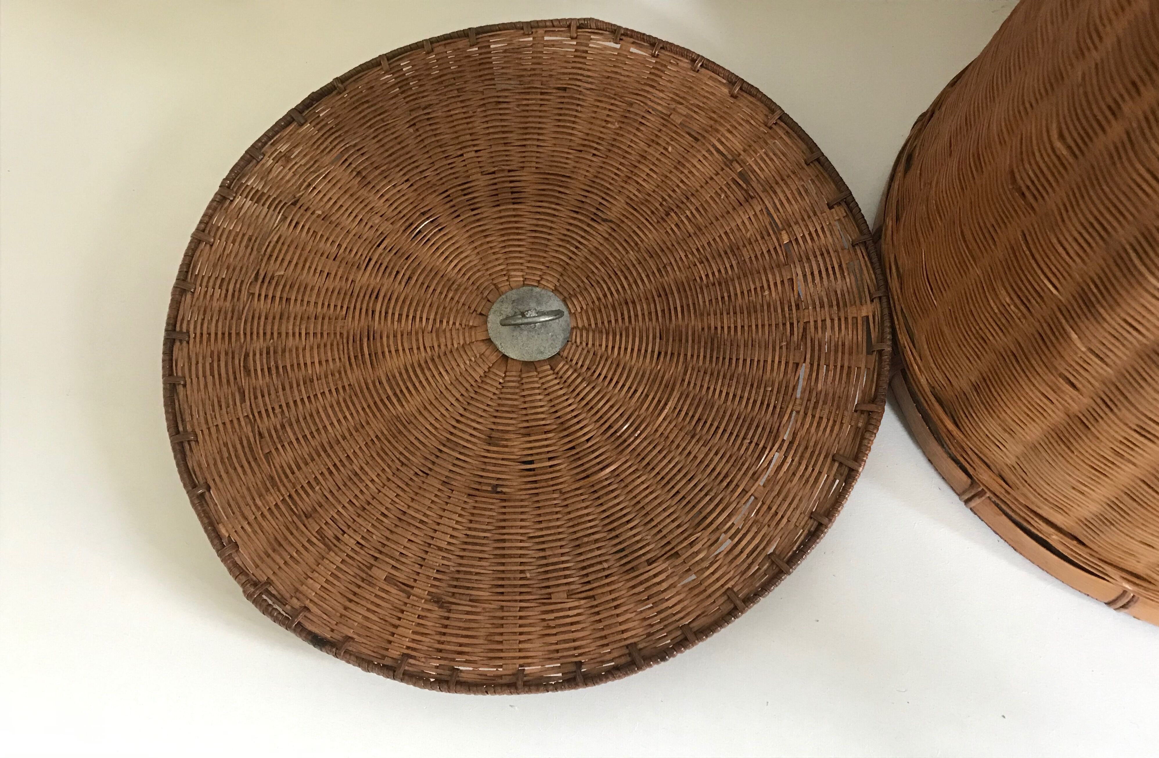 Vintage wicker basket