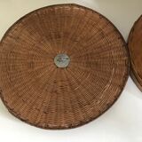 Vintage wicker basket