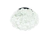 Plafonnier en verre à bulles du milieu du siècle par H. Tynell pour Limburg, années 1960