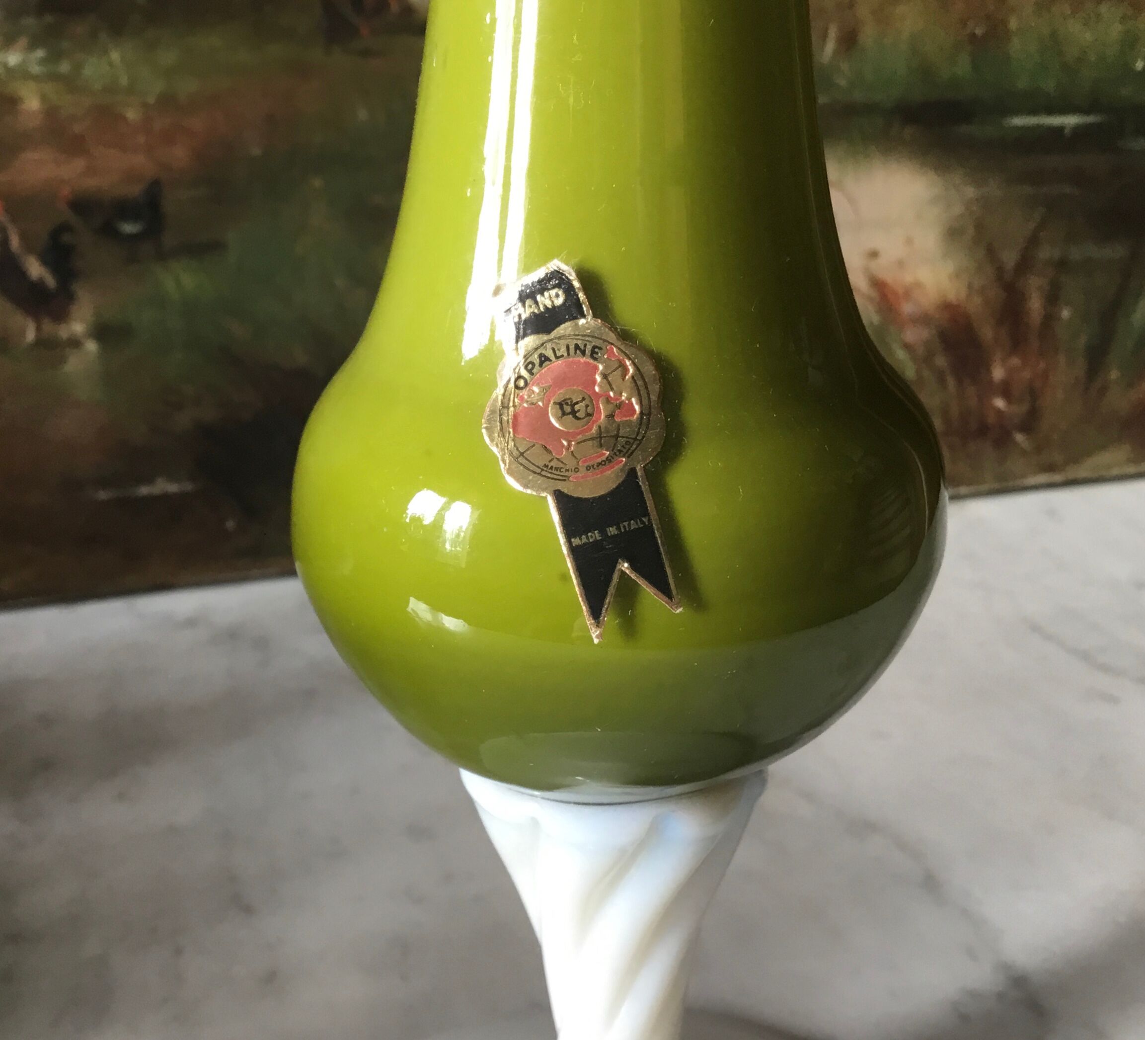 Soliflore green opaline