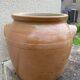 Light brown ceramic jar