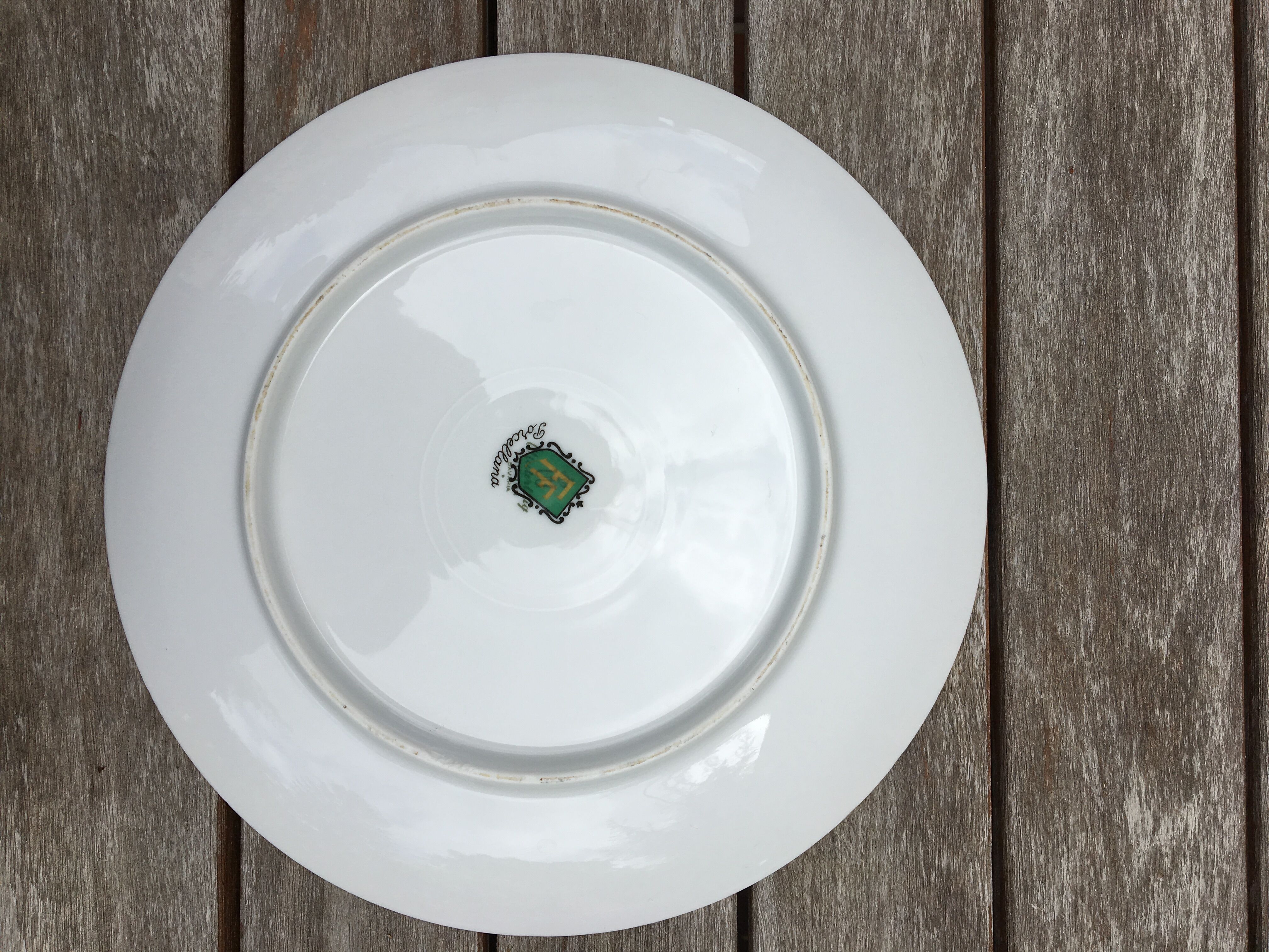 Porcelain dish fine floral decoration vintage