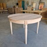 Round table solid cherry with extensions