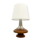 70s floor lamp in ceramic and chrome metal