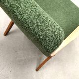 Mid Century Easy Chair Model B - 310 Var in Light Green Buckle