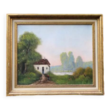 Oil painting on canvas