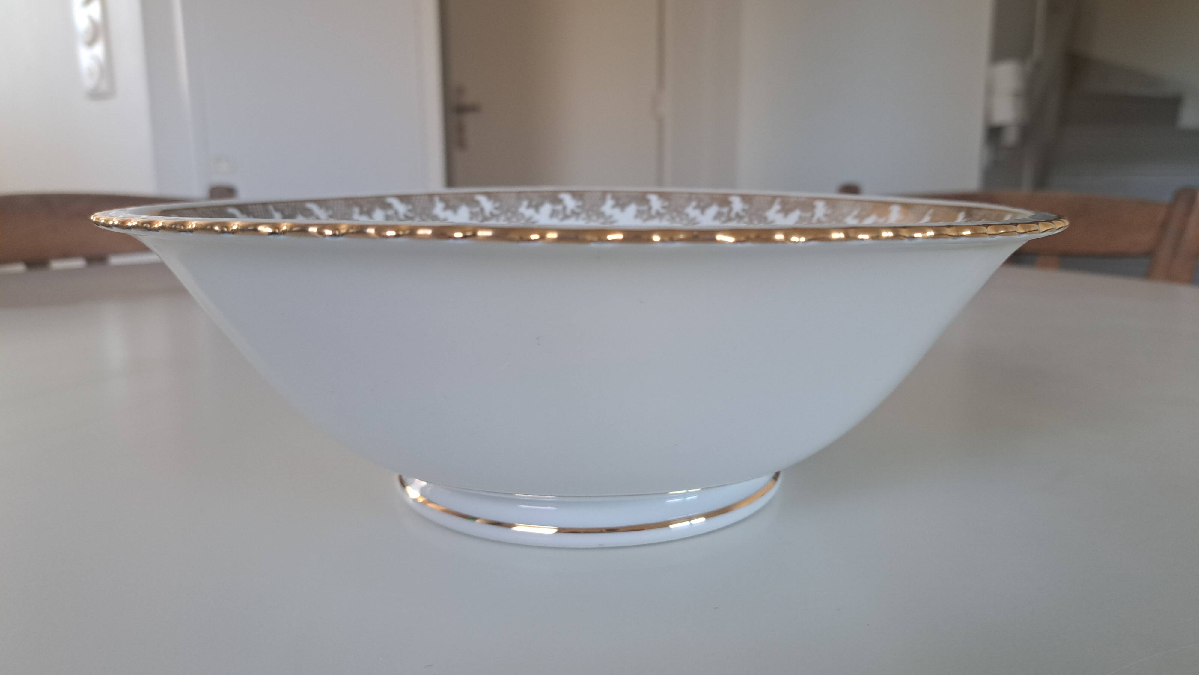 Limoges porcelain salad bowl ADP Royal