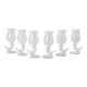 Suite de 6 verres « Fish » par Frank Gehry, Swid Powell, 1990