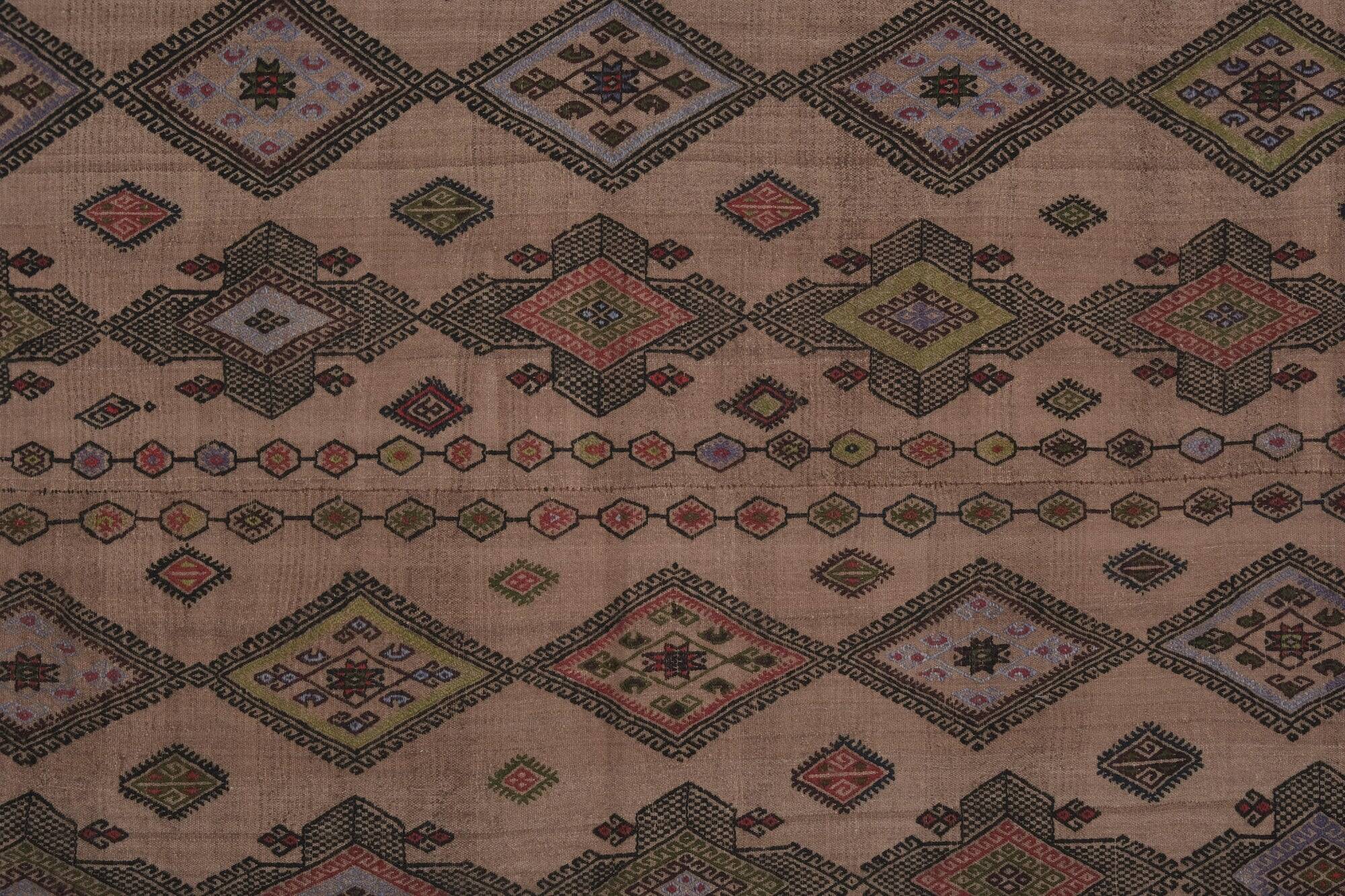 Vintage hand-embroidered textile 148x297 cm