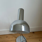 Vintage chrome metal desk lamp